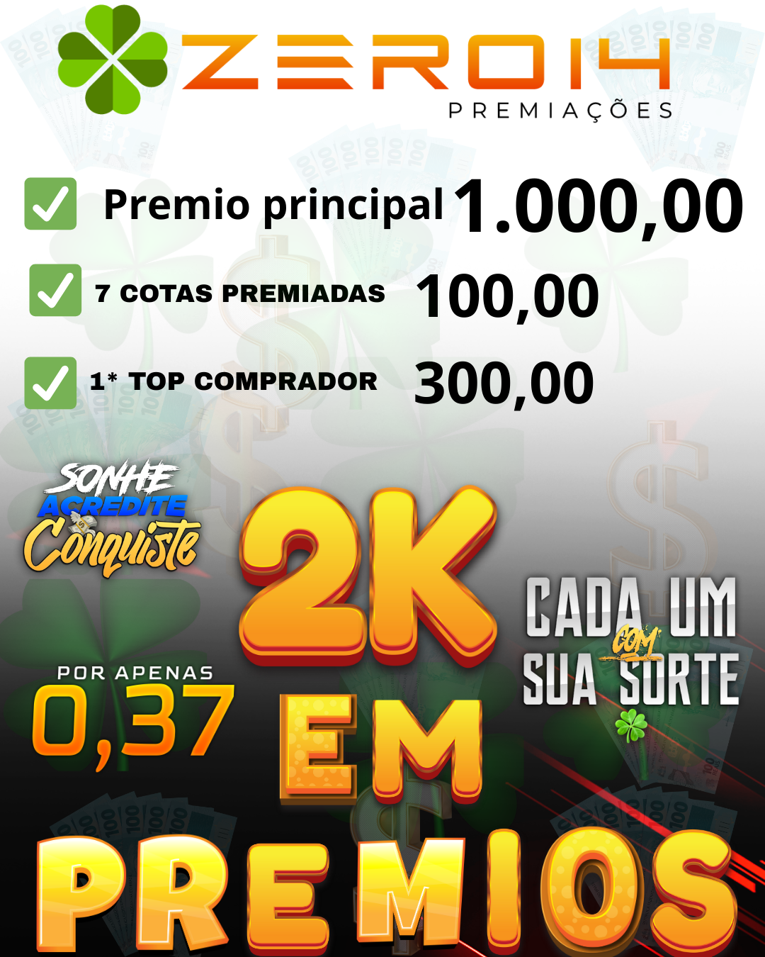 2k EM  PREMIAÇAO